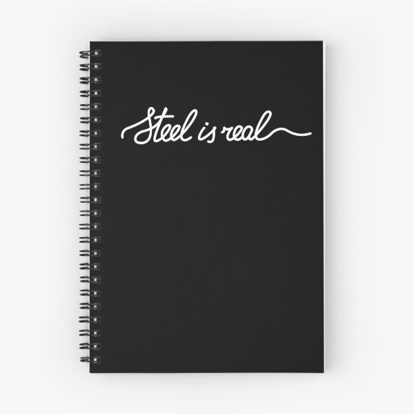 Item preview, Steel is real in white designed and sold by HenrisKas.
