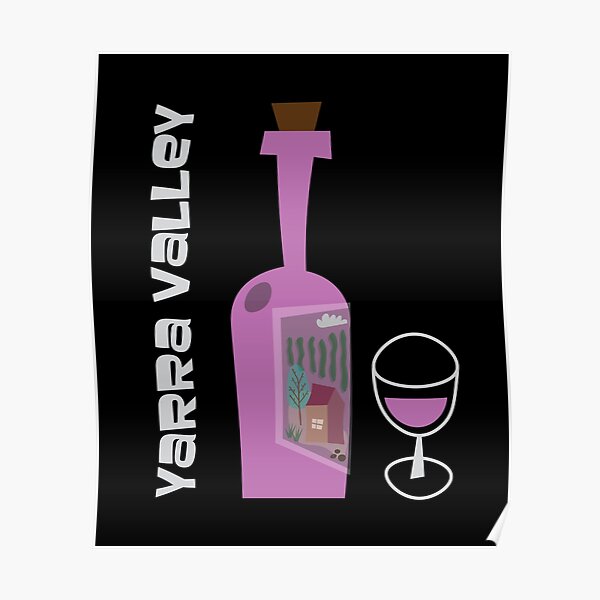 Yarra Valley Wine Region Poster