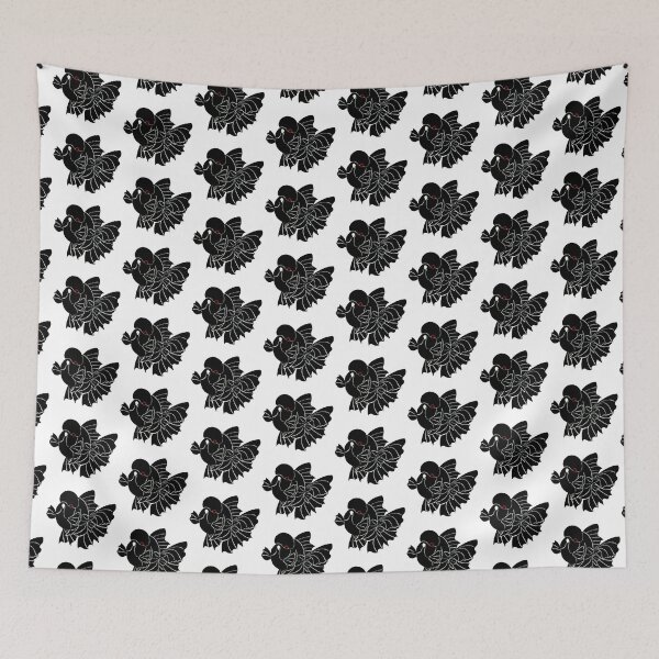Item preview, Oranda Full Black Fancy Goldfish designed and sold by Nosnah.