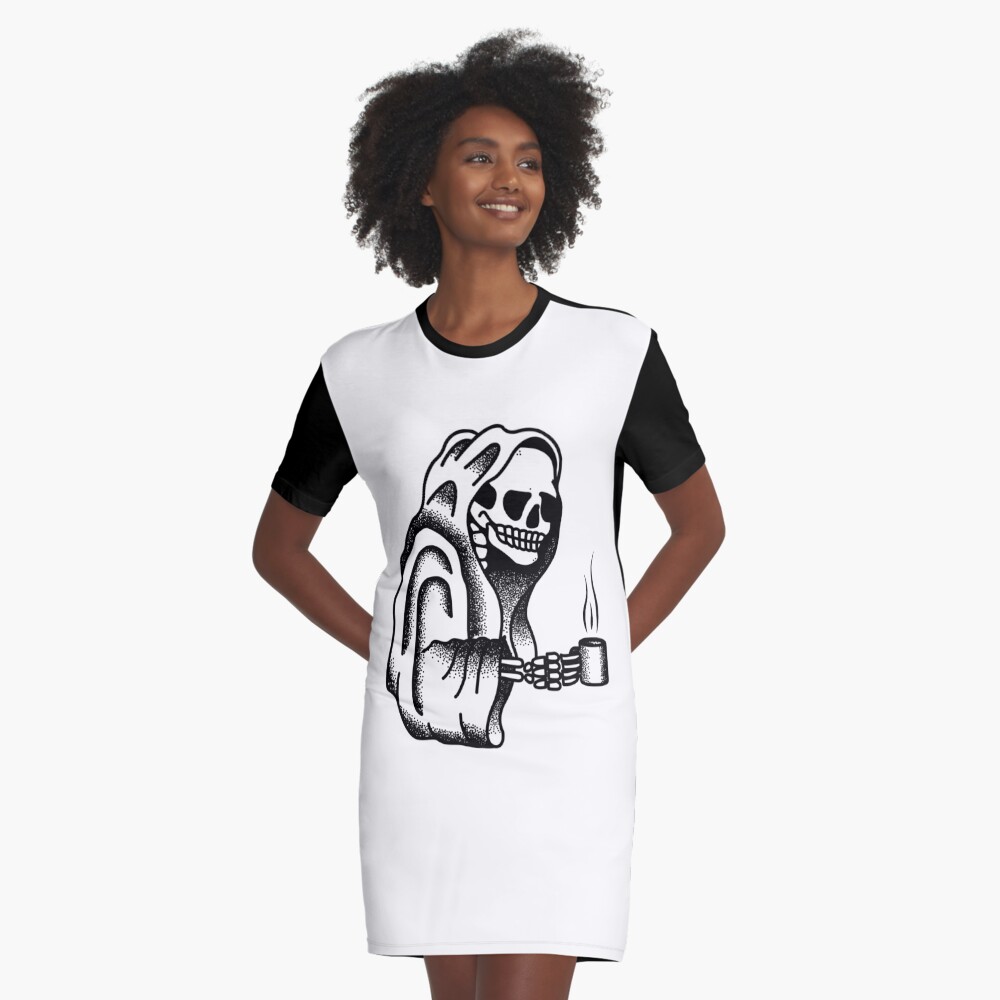 Vista previa del artículo con la obra «Vestido camiseta», diseñado y vendido por gregops.