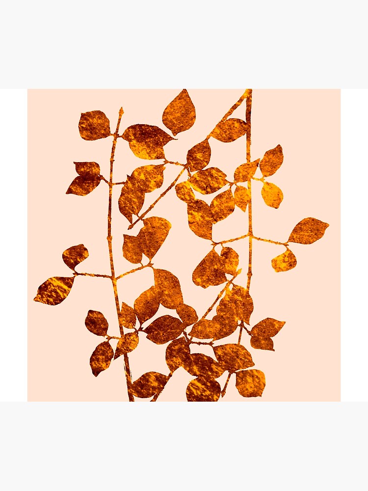 fall golden leaves by clemfloral