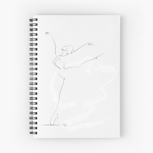 Item preview, 'Essence' Dancer Line Drawing designed and sold by Kerry Kisbey.