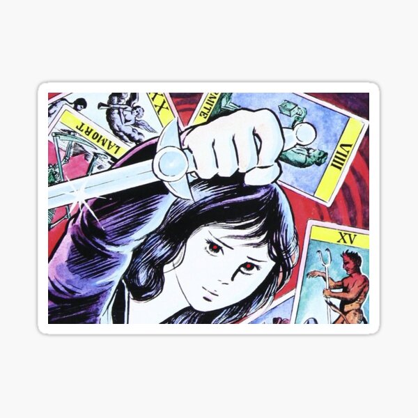 Anime Evil Girl Stickers Redbubble - anime killer roblox girl