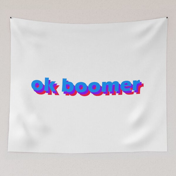 Item preview, ok boomer designed and sold by CleverJane.