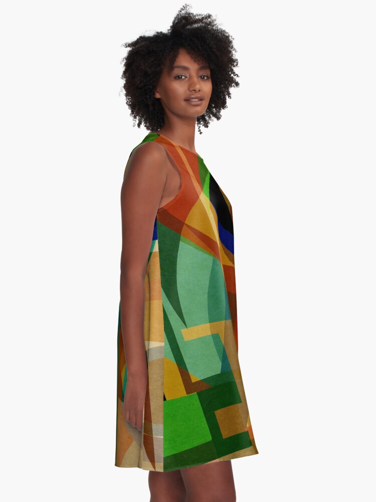 Alternate view of Space Shapes SIX A-Line Dress