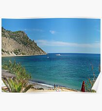 Ibiza Blue Poster