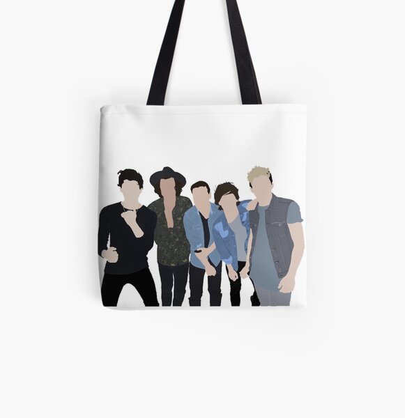 One Direction All Over Print Tote Bag