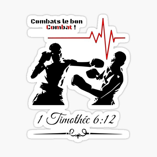Item preview,  Spiritual Battle - 1 Timothy 6:12 designed and sold by massi8.