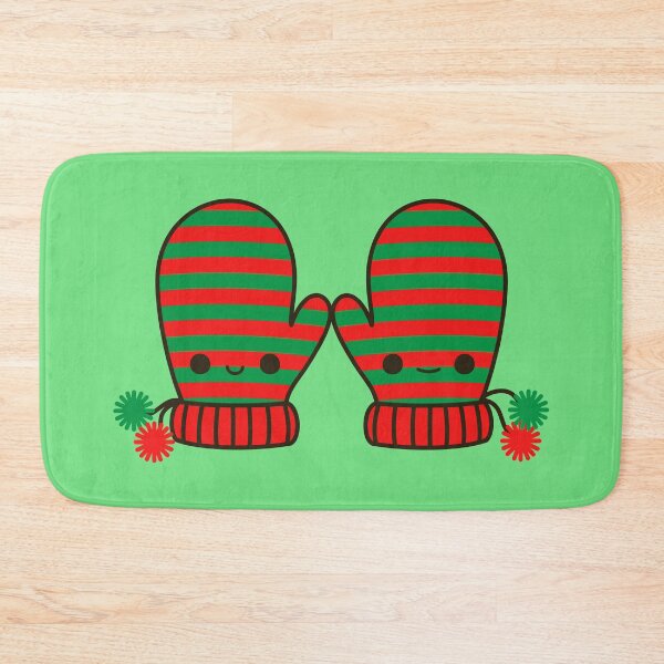 Item preview, Cute stripy mittens designed and sold by peppermintpopuk.