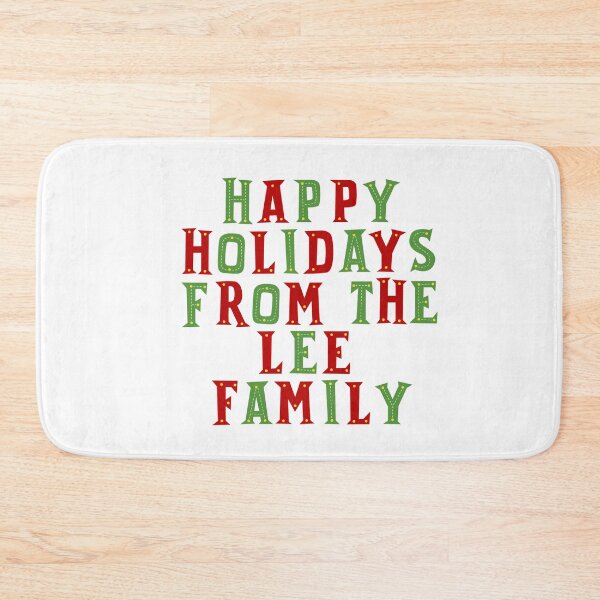 Item preview, Happy holidays from the Lee family designed and sold by Urosek.