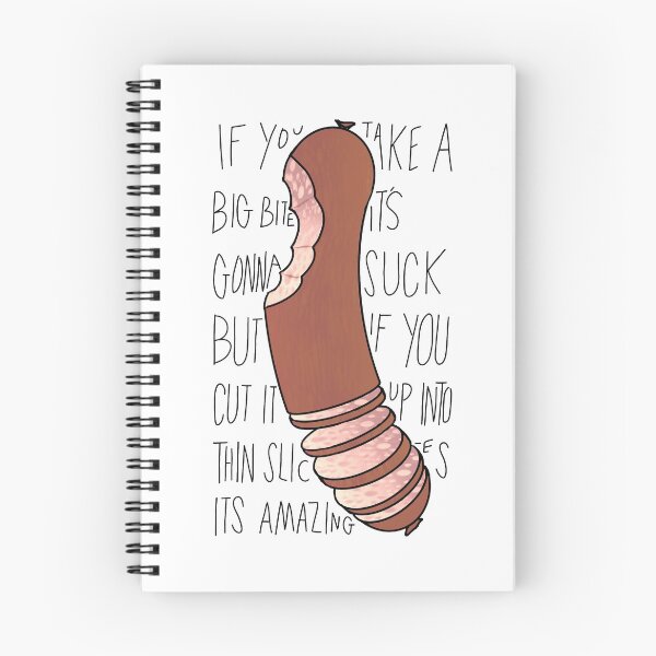 Item preview, Life is Like a Salami designed and sold by JamesVreeland.