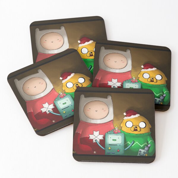 Merry Christmas Coasters (Set of 4)