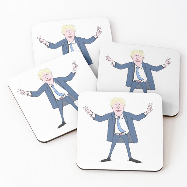 Item preview, Boris Johnson, English Minister, Cartoon Illustration designed and sold by U-WESTDESIGN.