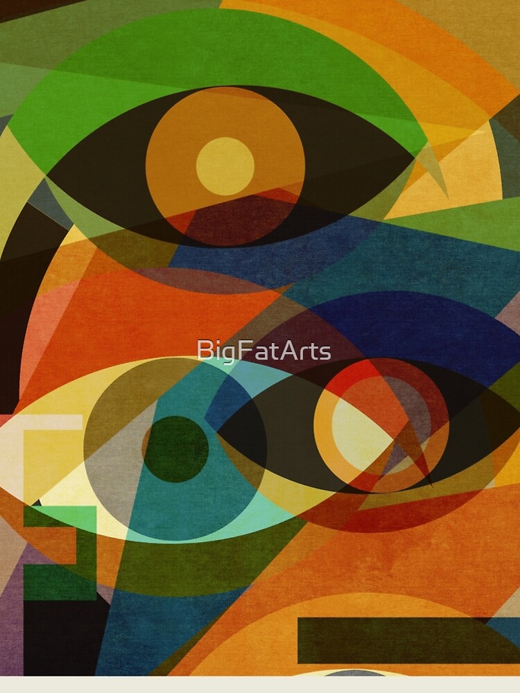 Space Shapes FOUR by BigFatArts