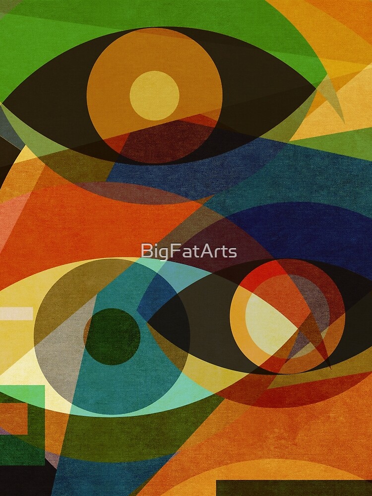 Space Shapes FOUR by BigFatArts