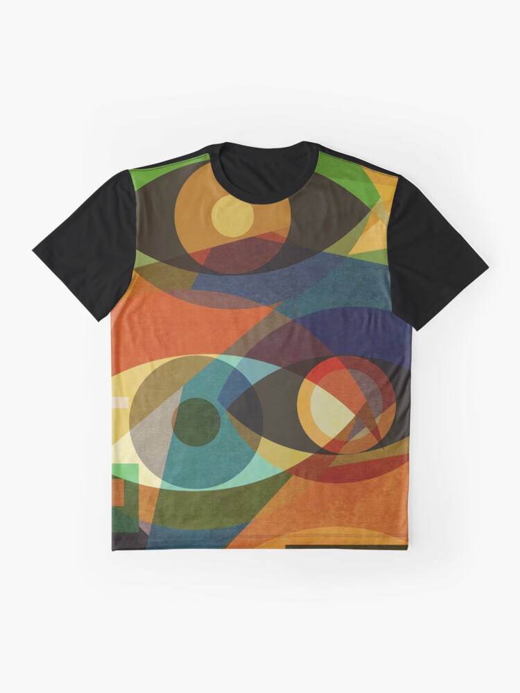 Alternate view of Space Shapes FOUR Graphic T-Shirt