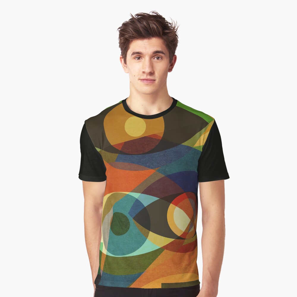 Space Shapes FOUR Graphic T-Shirt