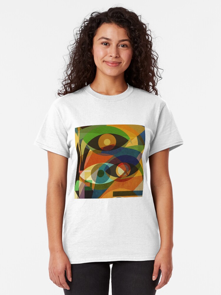 Alternate view of Space Shapes FOUR Classic T-Shirt