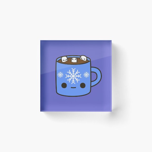 Item preview, Mug of hot chocolate with cute marshmallows designed and sold by peppermintpopuk.