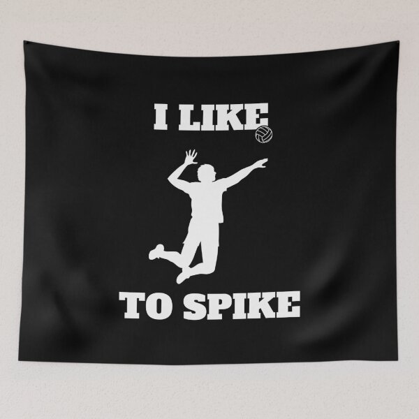 Item preview, Mens Volleyball I like To Spike by Volleyball Player Gifts designed and sold by oberdoofus.