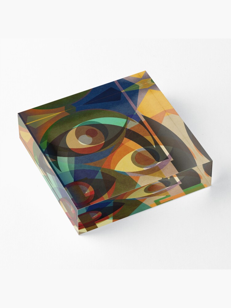 Alternate view of Space Shapes THREE Acrylic Block