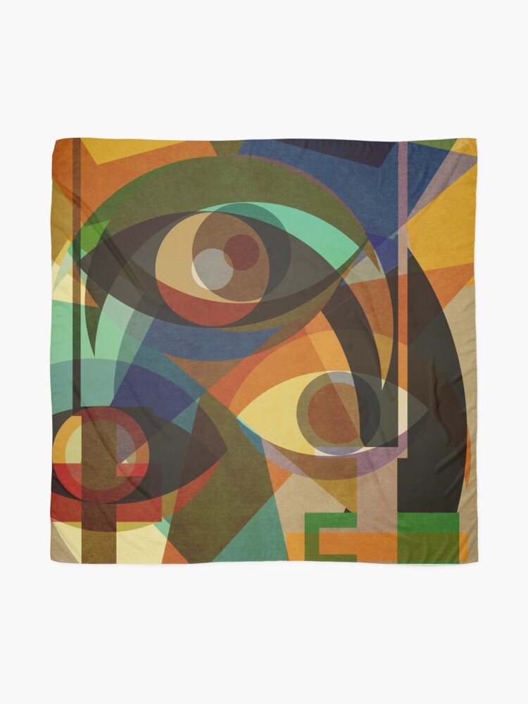 Alternate view of Space Shapes THREE Scarf