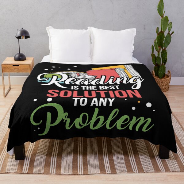 Item preview, Funny Reading Lover Gift - Best Solution To Any Problem - Bookworm designed and sold by kntranhoang.