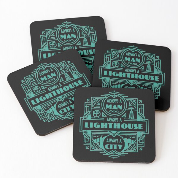 Item preview, BIOSHOCK - Always a Man, Always a Lighthouse, Always a City. designed and sold by Logoquo.