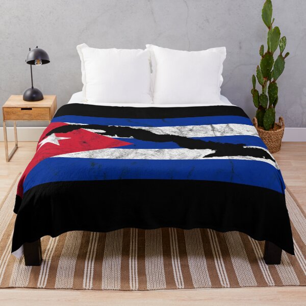 Item preview, Cuba Silhouette Flag designed and sold by crizzinho.