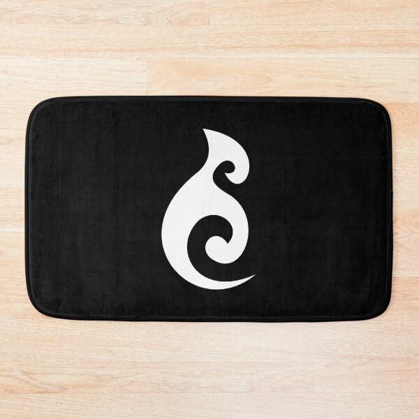 Item preview, Moana Ocean Maori Symbol White designed and sold by kiwishirts.