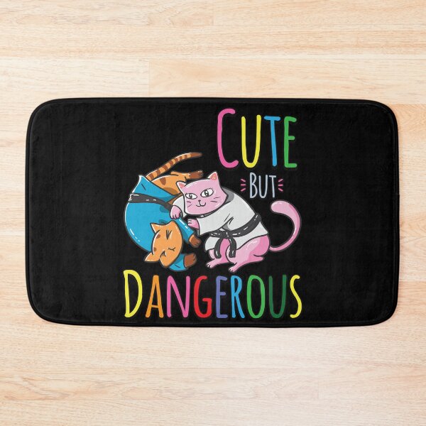 Item preview, Funny Cat And Judo Lover Gift - Cute But Dangerous - Martial Arts designed and sold by kntranhoang.