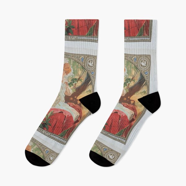 Item preview, sarah bernhardt lefevre utile design vintage art - Alphonse Mucha designed and sold by Vintage Designs +.