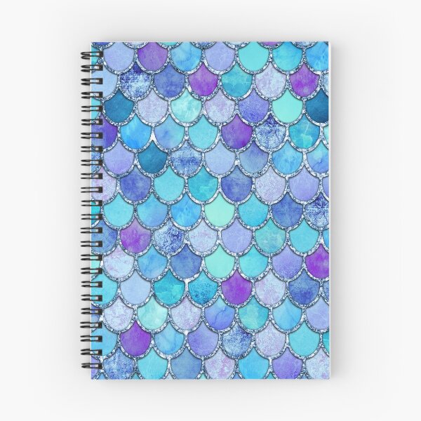 Item preview, Colorful Blues Mermaid Scales designed and sold by Gypsy  Queen.