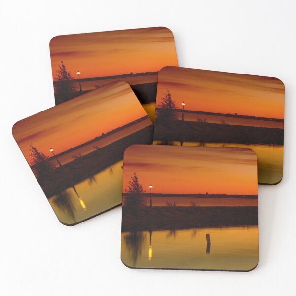 Item preview, The Tree and the Lamp Post at Sunset - Aylmer Marina designed and sold by Yannik Hay.