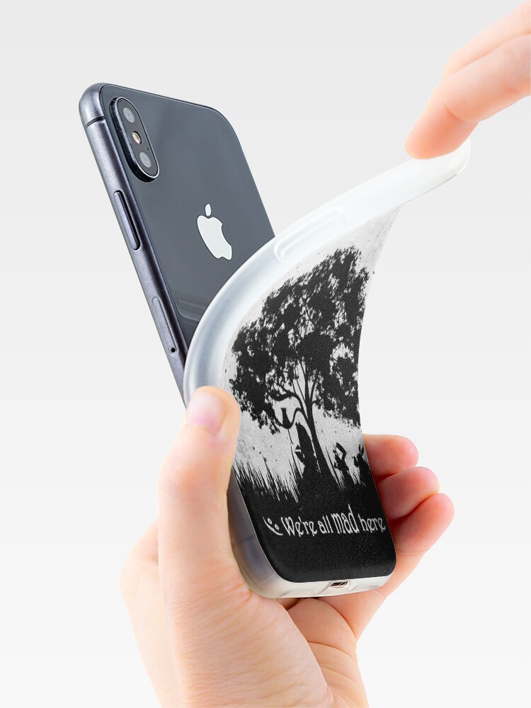 Vista alternativa de Funda y vinilo para iPhone Estamos todos enojados aquí