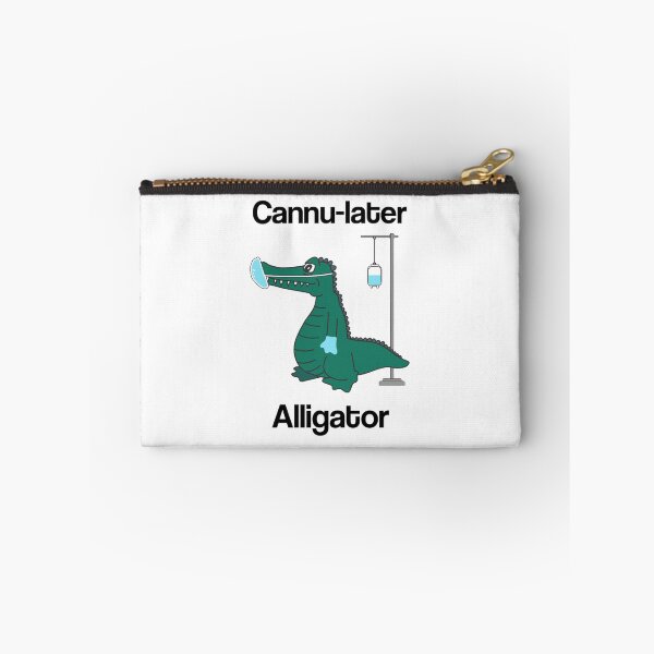 Item preview, Cannula Alligator Anesthesiologist designed and sold by VersiMerch.