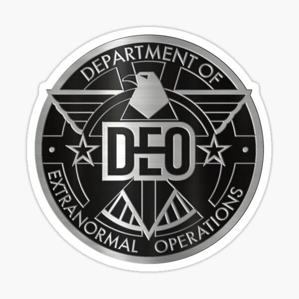 Item preview, DEO - Department of Extranormal Operations Badge Metallic Layout designed and sold by polisbazaar.