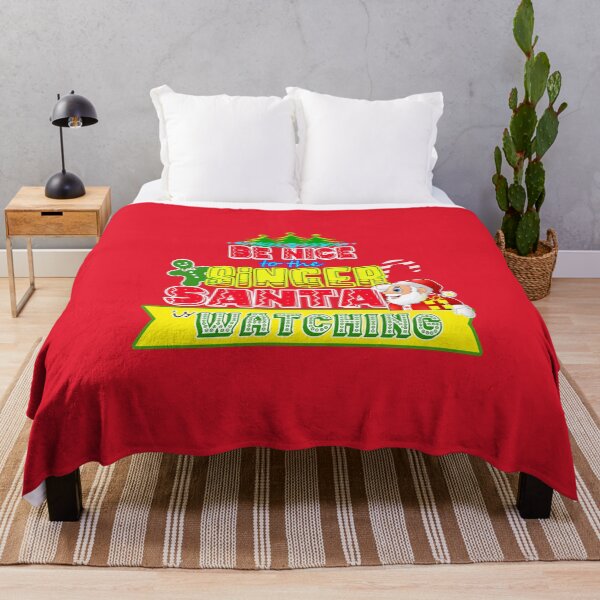 Item preview, Be Nice to the Singer Santa is Watching Gift Idea designed and sold by werdanepo.