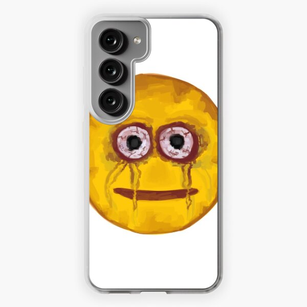 Cursed Smile Emoji Sticker for Sale by Michael Maiato