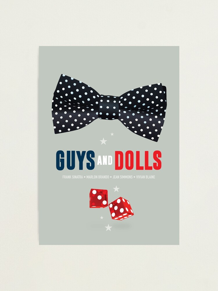 Alternate view of Guys and Dolls - Alternative Movie Poster Photographic Print