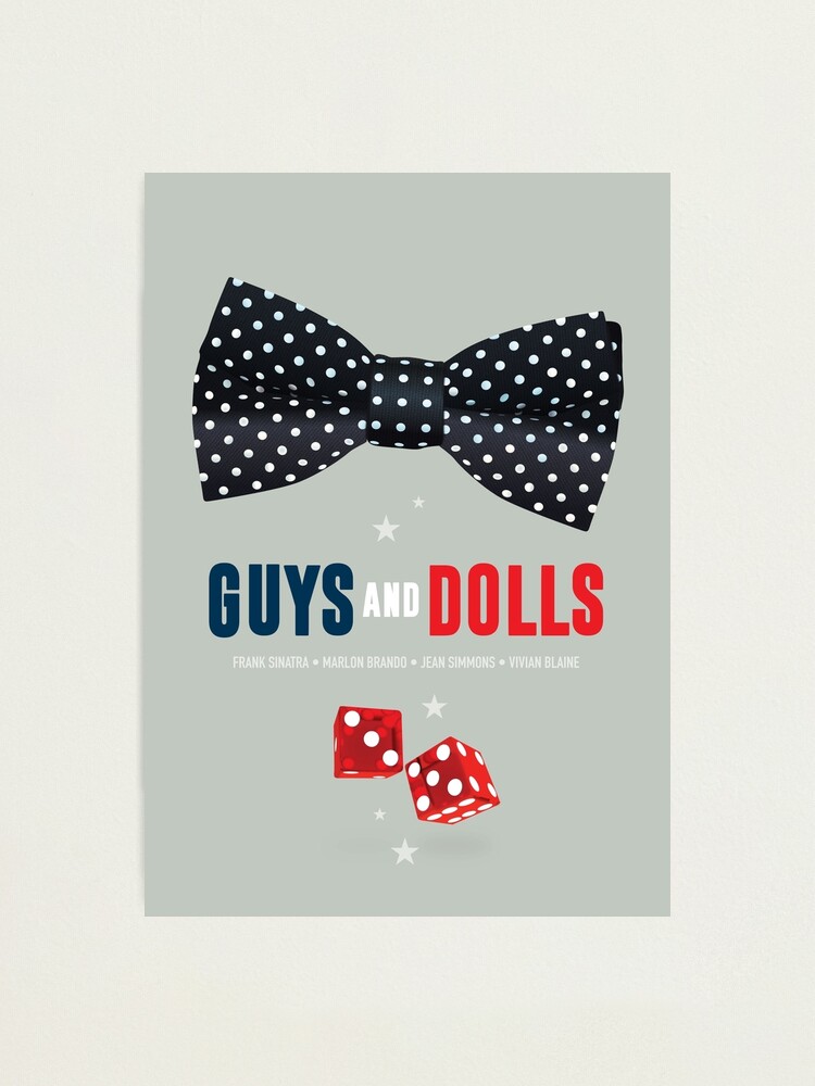 Alternate view of Guys and Dolls - Alternative Movie Poster Photographic Print
