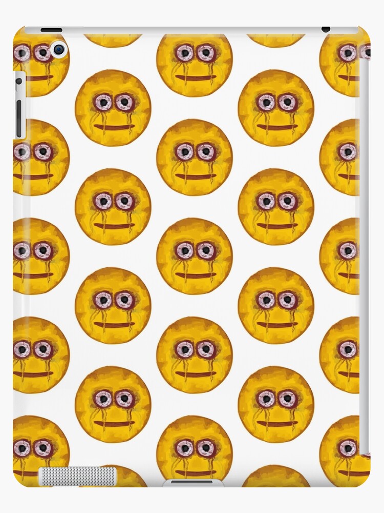 Cursed emoji | iPad Case & Skin