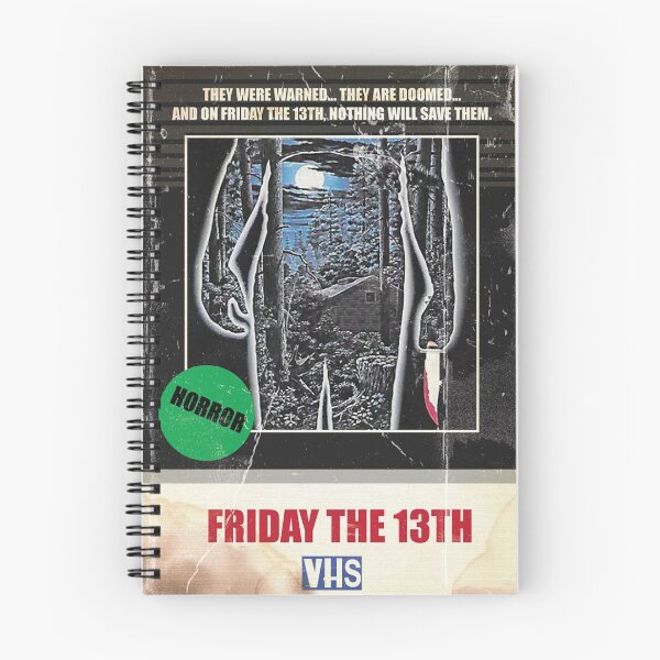 Item preview, Friday the 13th 1980 VHS Poster designed and sold by Matterhorror.