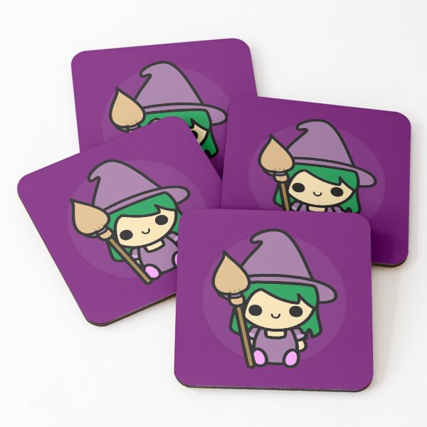 Item preview, Cute spooky witch designed and sold by peppermintpopuk.