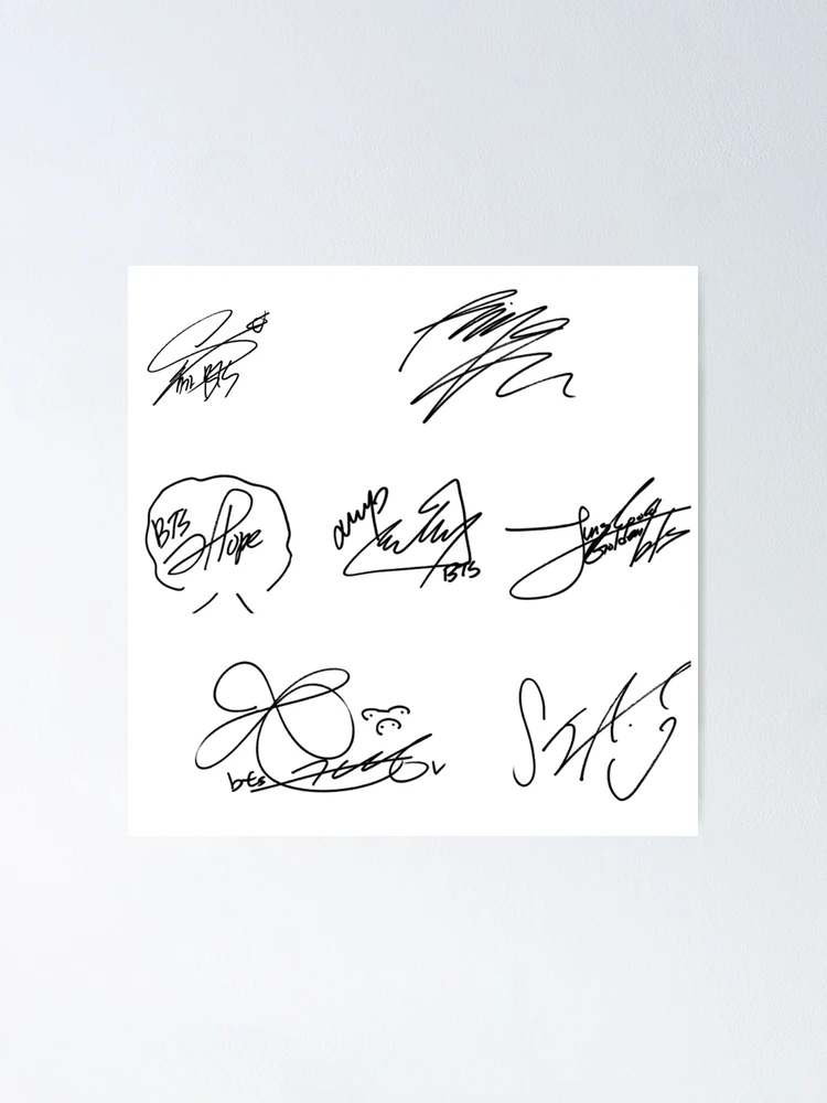 BTS signatures