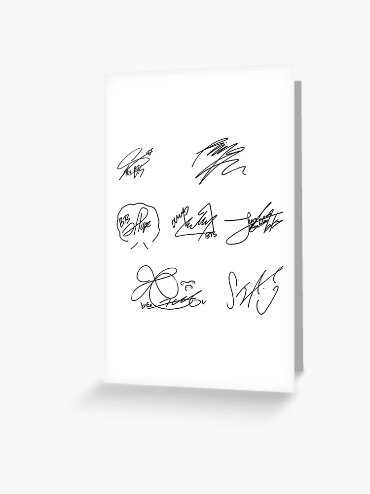 BTS signatures