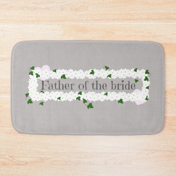 Item preview, Father of the bride on wedding day designed and sold by designInk.
