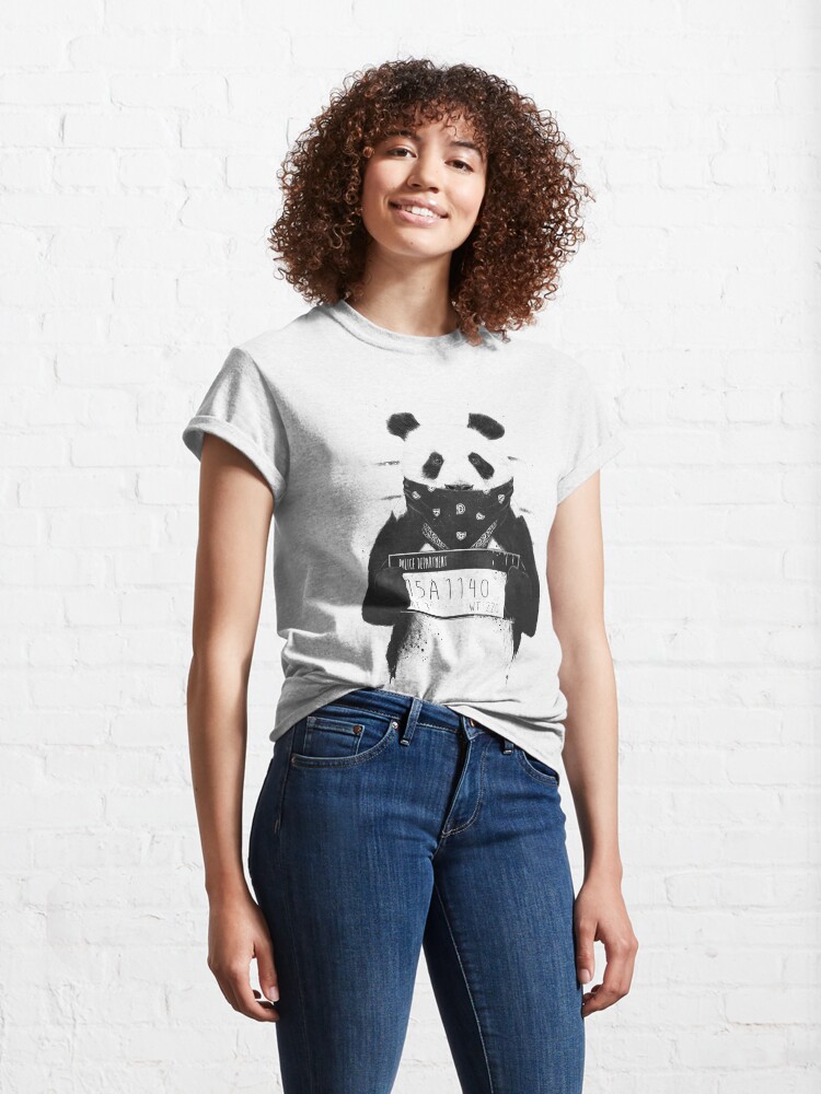 Alternate view of Bad panda Classic T-Shirt