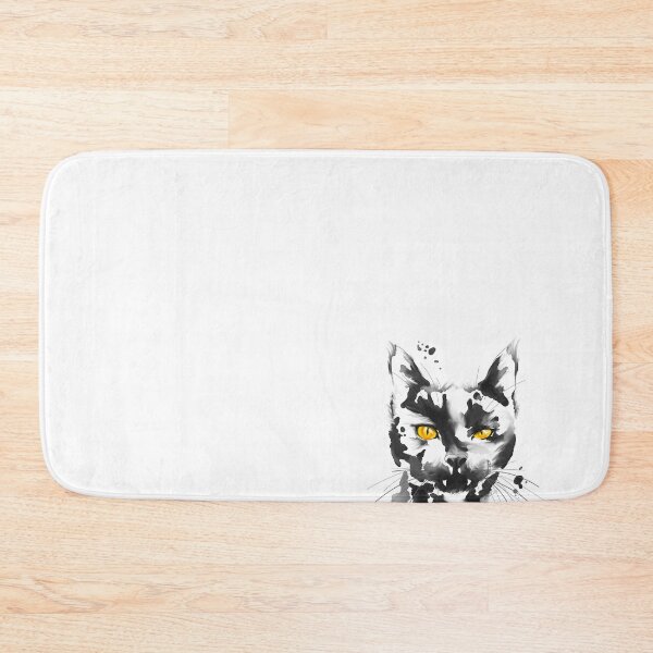 Item preview, Inky Black Cat designed and sold by WhiteWolfeUK.