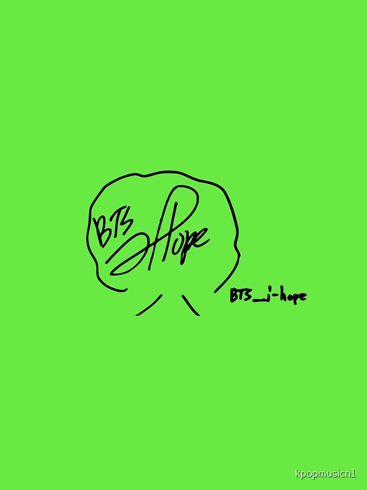 J Hope Signature Merch & Gifts for Sale | Redbubble